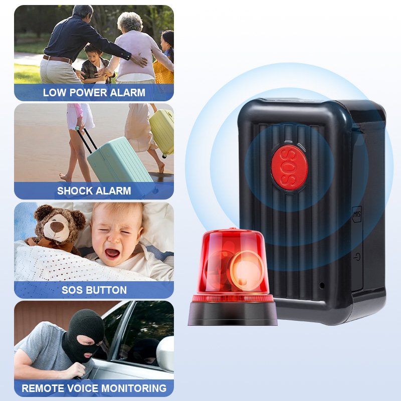 4G+2G Wireless Tracker With SOS for Different Capacities Suitable for Various Occasions 1000mah EC11
