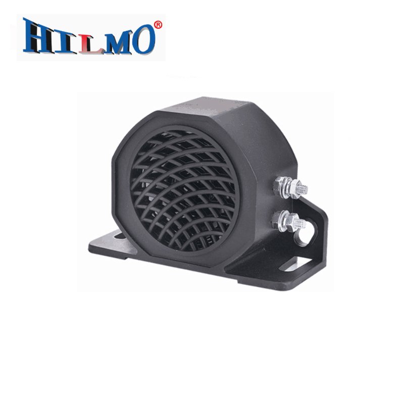 Reverse Horn Waterproof Back up Alarm BiBi 108dB Black Truck Safety DC 12-24V Back Alarm for Truck Speakers Loud Beeper for Car