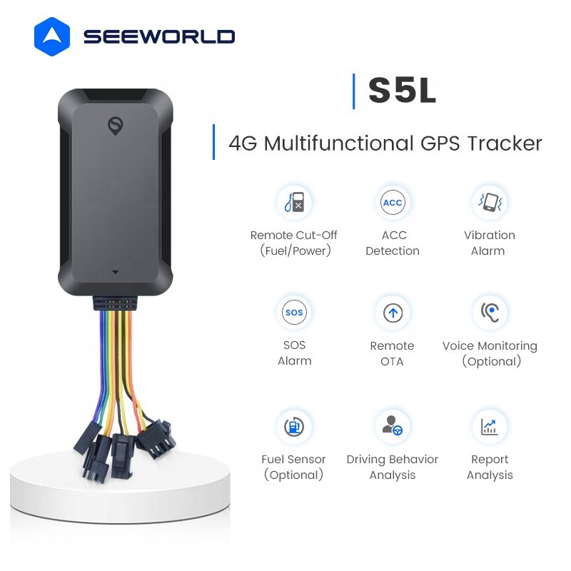 SEEWORLD 4G Gps Tracking Device Gps Tracking System S5L for Car Rental Loan Vehicles Bus Management Industries