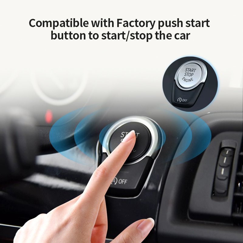 EASYGUARD CAN BUS Remote Starter Kit Fit for BMW E81,E82,E87,E88,E90,E91,E92,E93,E60,E61,E62,E63 E64 E84 E70 E89 Keyless Entry
