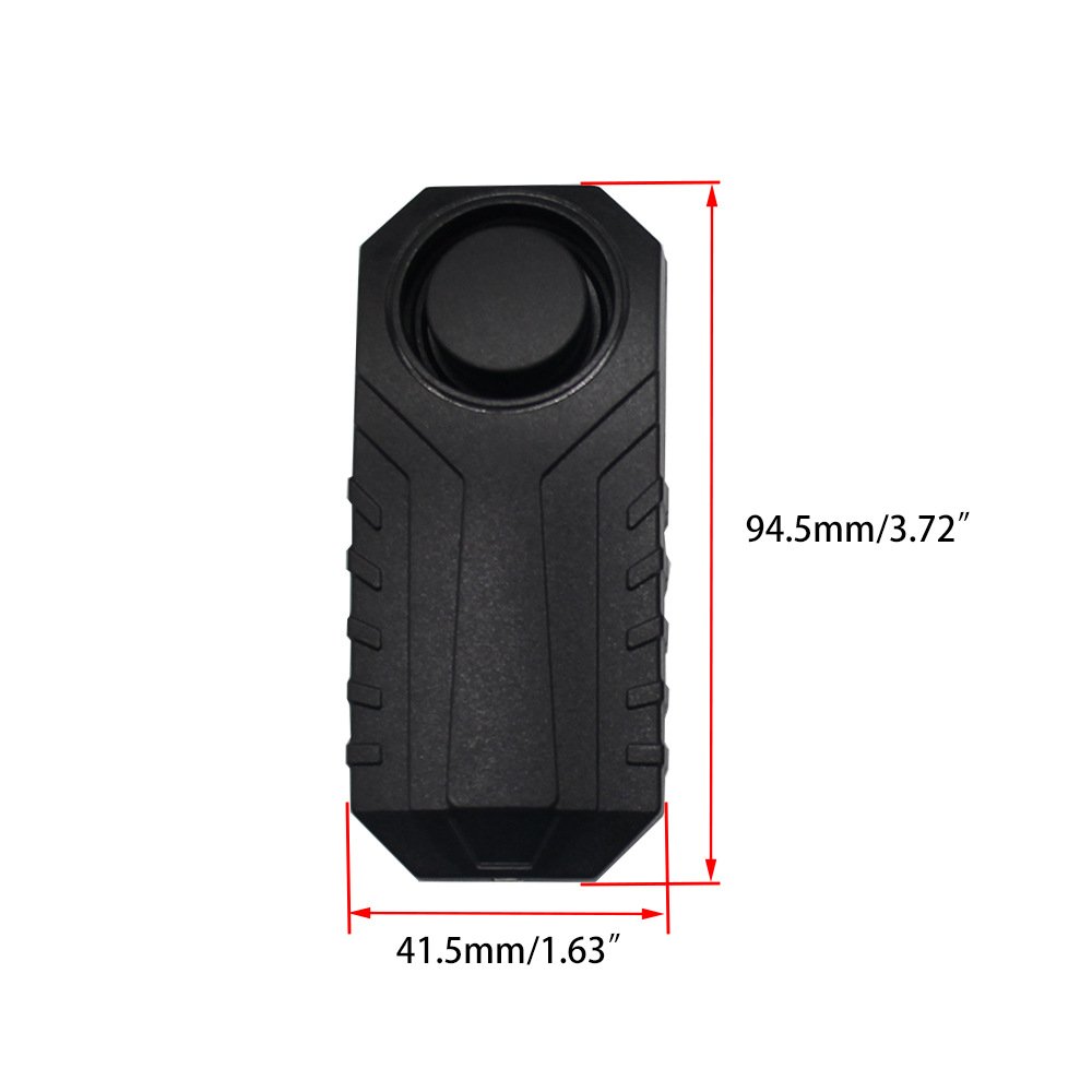 RTS 113dB Wireless Alarm Anti-Theft Vibration Motorcycle Bicycle Waterproof Security Sensors Bike Alarm with Remote