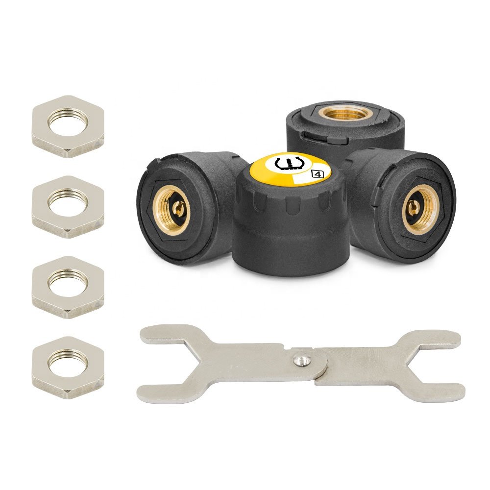 VC11wireless Connection External Sensors TPMS Car Tire Tyre Pressure M-onitoring for Android Works on Universal Cars