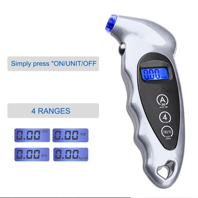 New Car Diagnostic Scanner Digital Tire Pressure Monitoring Car Tyre Air Pressure Gauge Meter LCD Display