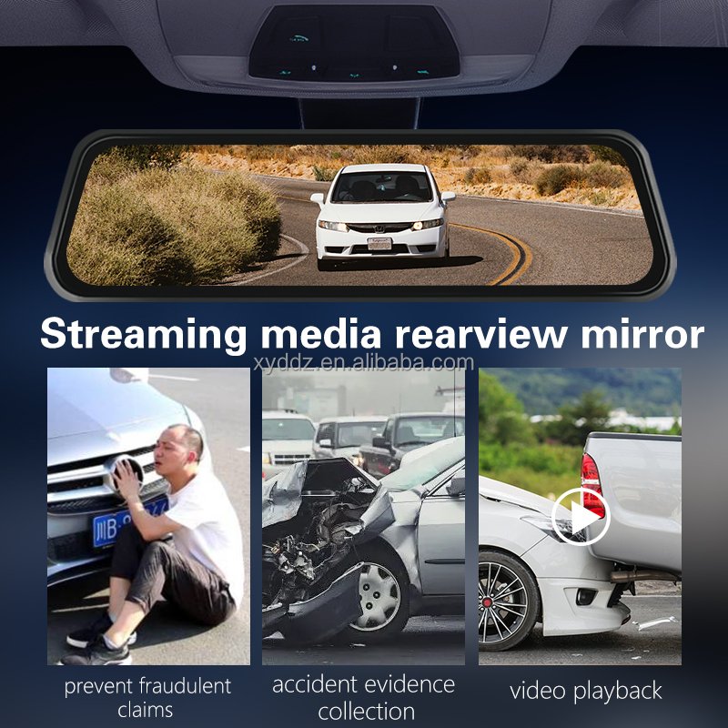 9.66 Inch Portable Bluetooth Car Multimedia Wireless Carplay Car Display Navigation Wireless Screen Cast IOS Android Autod