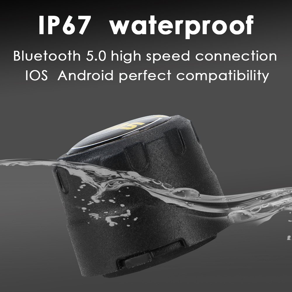 External Sensor TPMS Bluetooth 5.0 Tire Pressure Detector Car Tire Pressure Monitor Sensor Anti-theft External TPMS