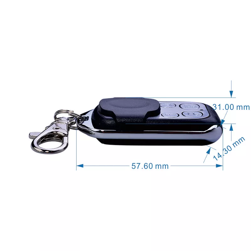 Wireless RF Learning Code Garage Gate Opener Remote Control Duplicator Compatible with 433MHz Universal Remote