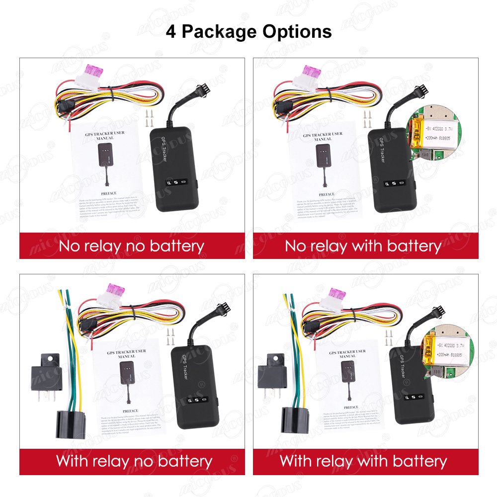 MiCODUS MV110 Fleet Management Car Alarm Fuel Cut Off Vehicle Gps Tracker 2G Gsm Agps Gps Motorcycle Tracking Device
