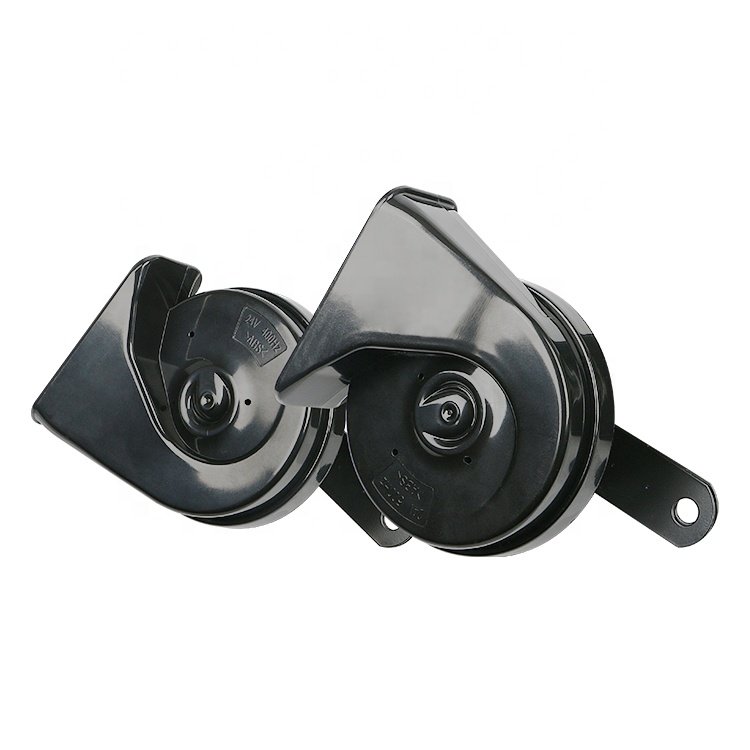 New CARALL K85 12V Snail Car Horn Two-Tone Fanfare with 410db-510db Sound Durable Aluminum 2-Way Speaker Design New Condition