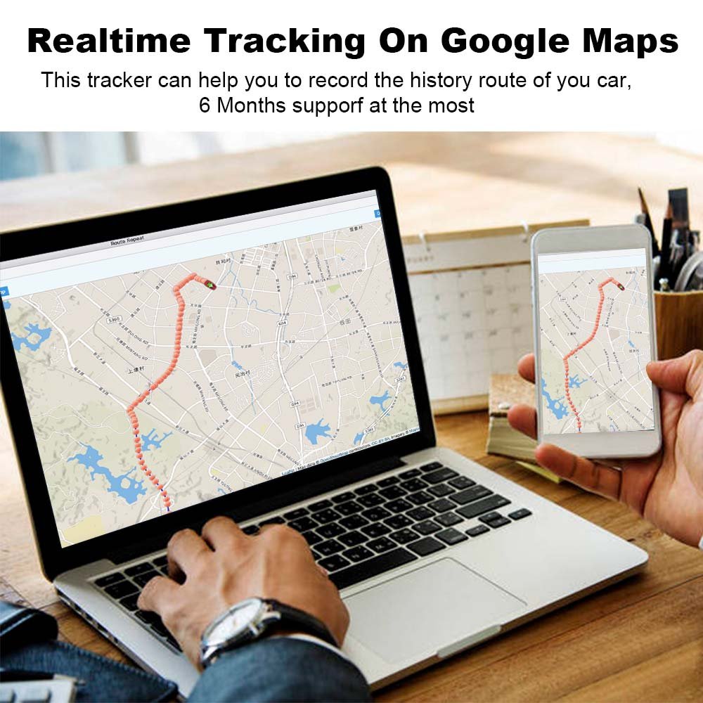 WINNES 4G GPS Tracker Free APP Real-time Positioning Locator for Car Plug and Play Tracking Device for Transportation Team TK816