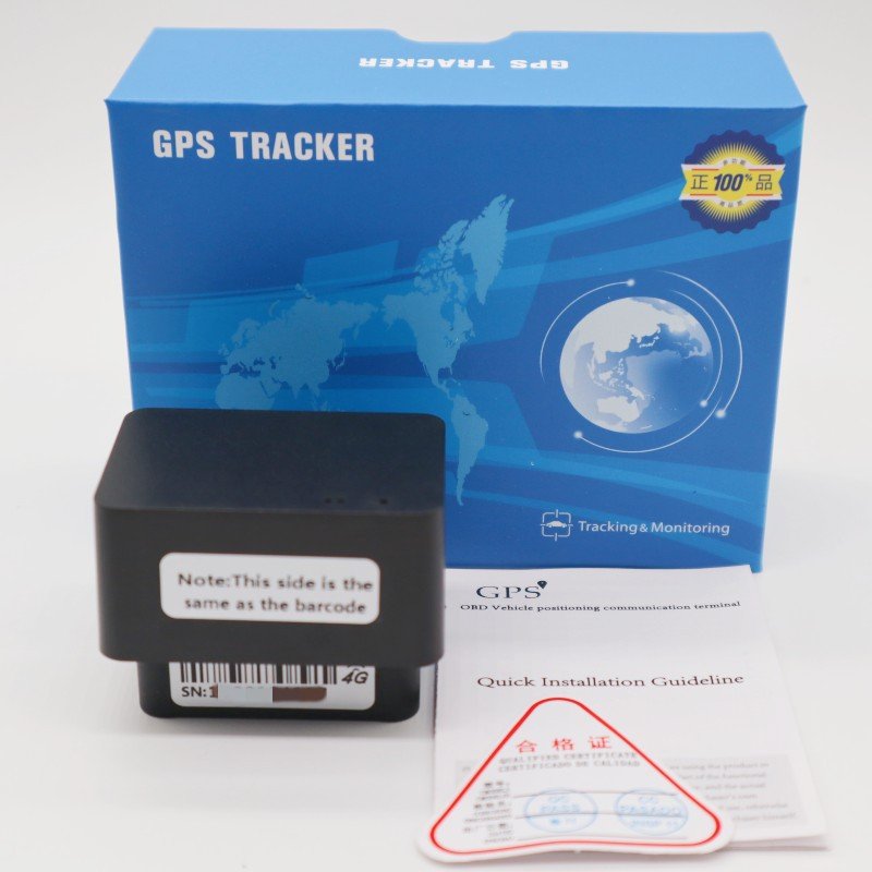 Hot Sale 2G OBD GPS Locator Tracker 4G Car OBD Locator Car Vehicle Tracking Device Anti-lost Device Alarm