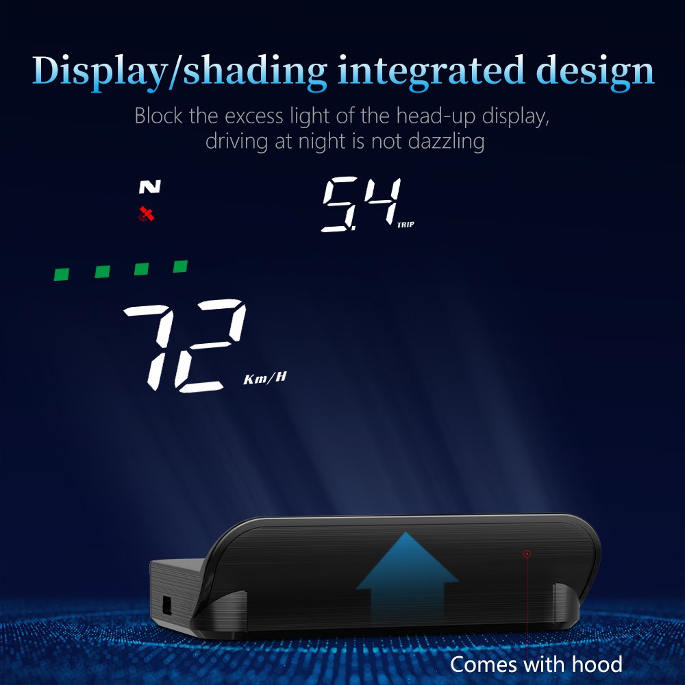 Car Head up Display M19 OEM Gps Digital Turbo boost Oil Pressure Temperature Gauge for Car Multifunction Auto Meter