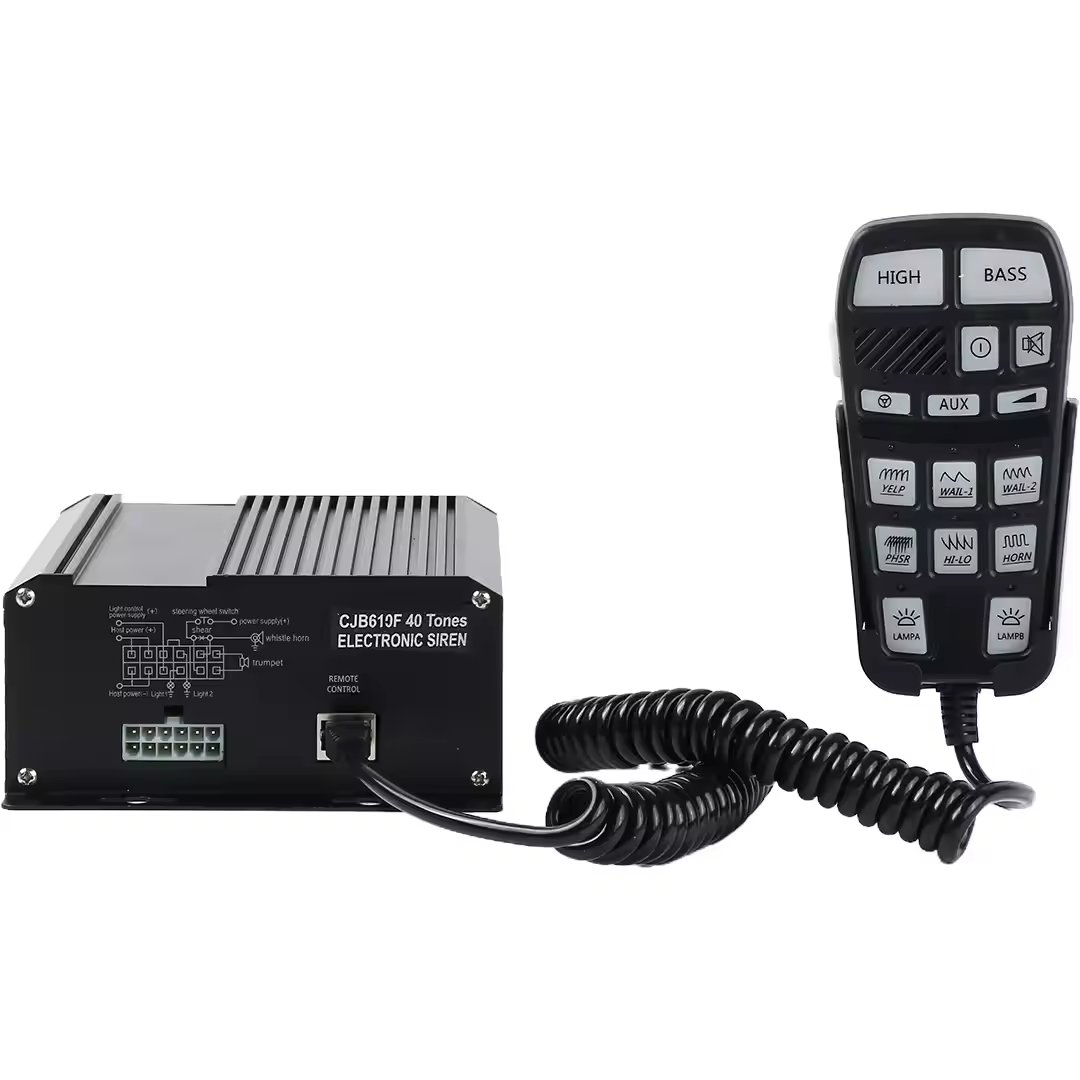Wholesale High Quality New Arrival 100 Watt Multi-Tone Car Alarm Siren Speaker for Vehicle Safety & Security