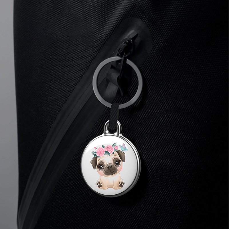 Long Distance Smart Airtag for Pet Dog Kid Car Key Wallet Luggage Key Finder Locator Wireless Anti Lost Alarm Tracker Device