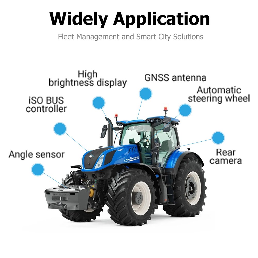 IOKONE 10 Inches Intelligent AI Android System Driving Assistant ADA State Monitoring DMS Camera Fatigue Detection Alarm Car DVR