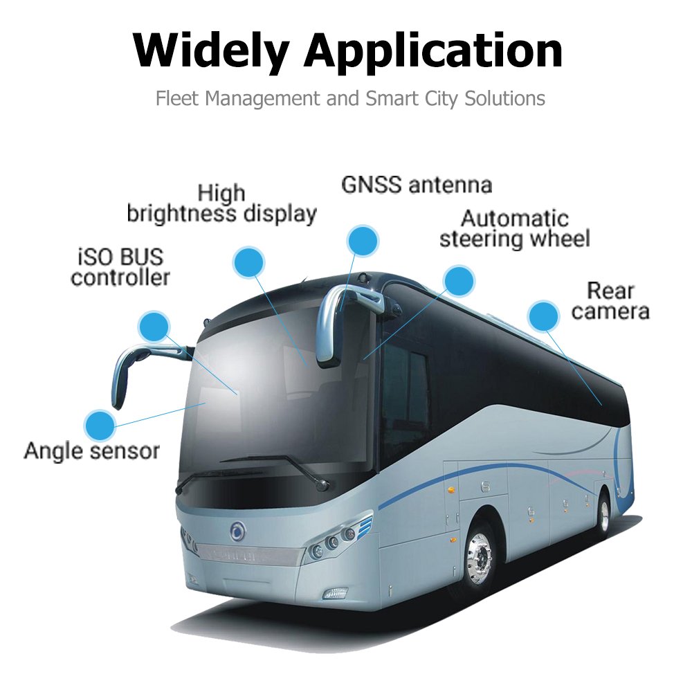 IOKONE 10 Inches Intelligent AI Android System Driving Assistant ADA State Monitoring DMS Camera Fatigue Detection Alarm Car DVR