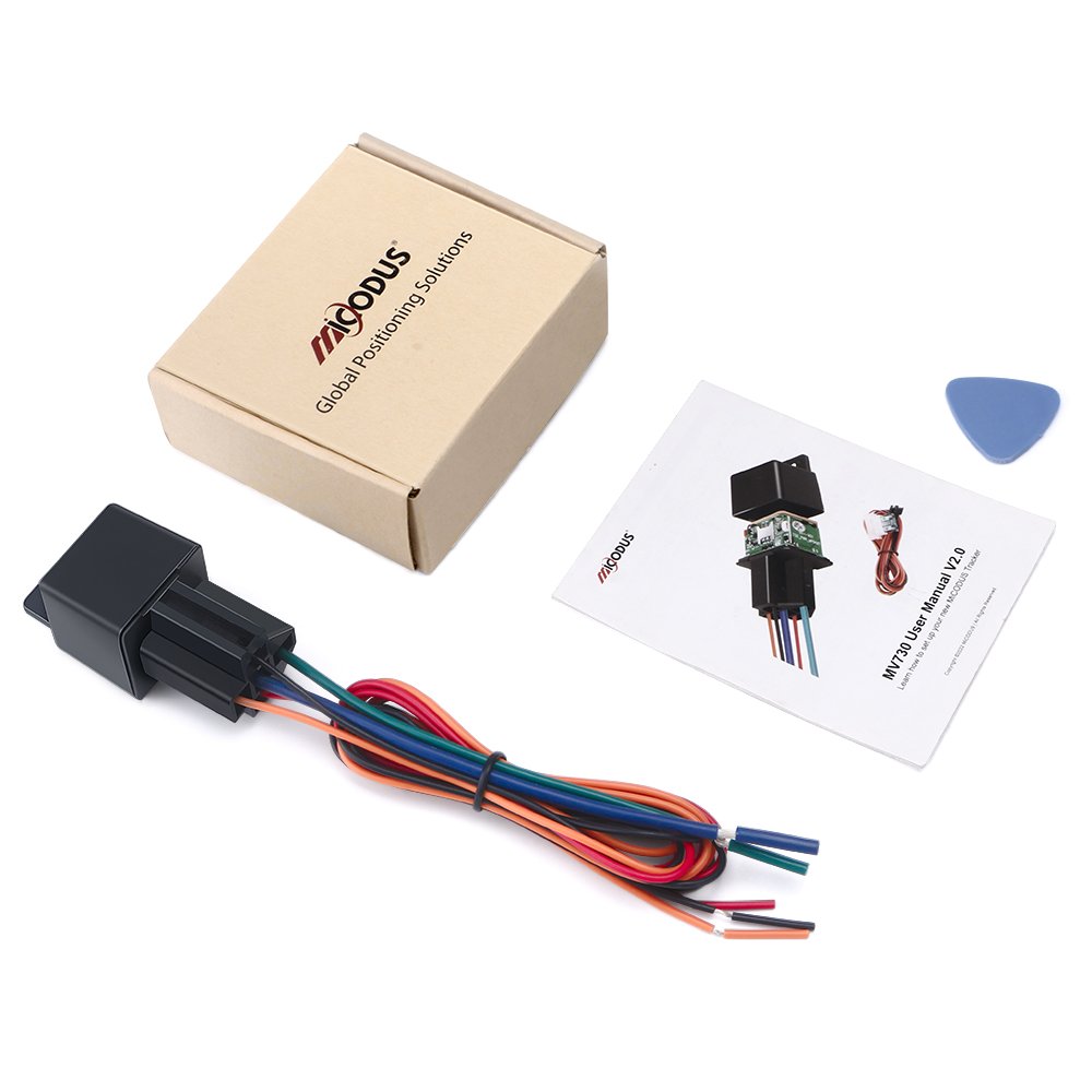 Hot Selling Fleet Management Anti Theft Hidden Motorcycle GPS Tracking Device MiCODUS MV730 Relay Car Tracker With SIM Card