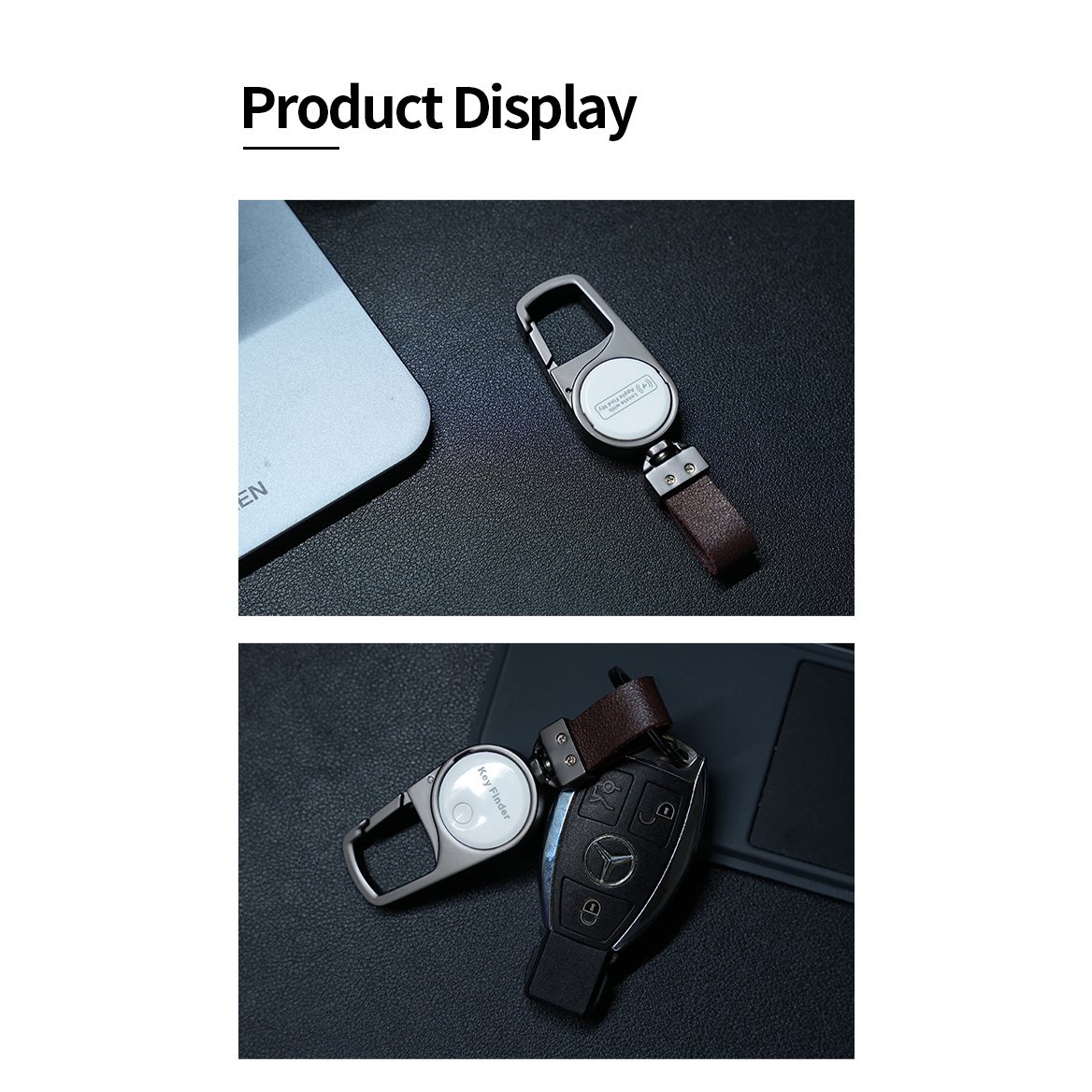 2024 Find My App Smart GPS Key Chain Waterproof Wireless Air Tag Tracker Bag Luggage Car Alarm Function Auto Electronics Product