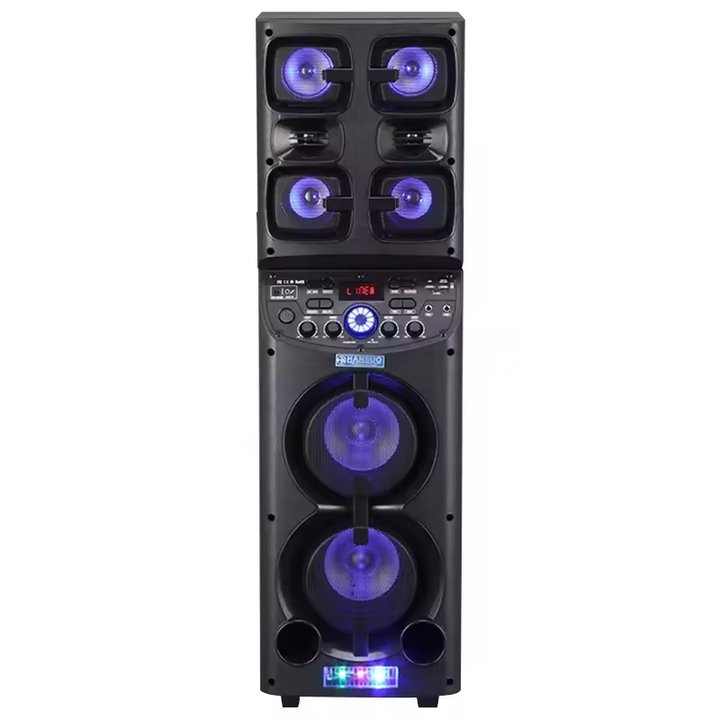 HS-TD0655 (2MIC+MP3+USB+FM) Bosinas Amplificada Sound Equipment/amplifiers Big Speakers Outdoor Dj Party Karaoke Speakers