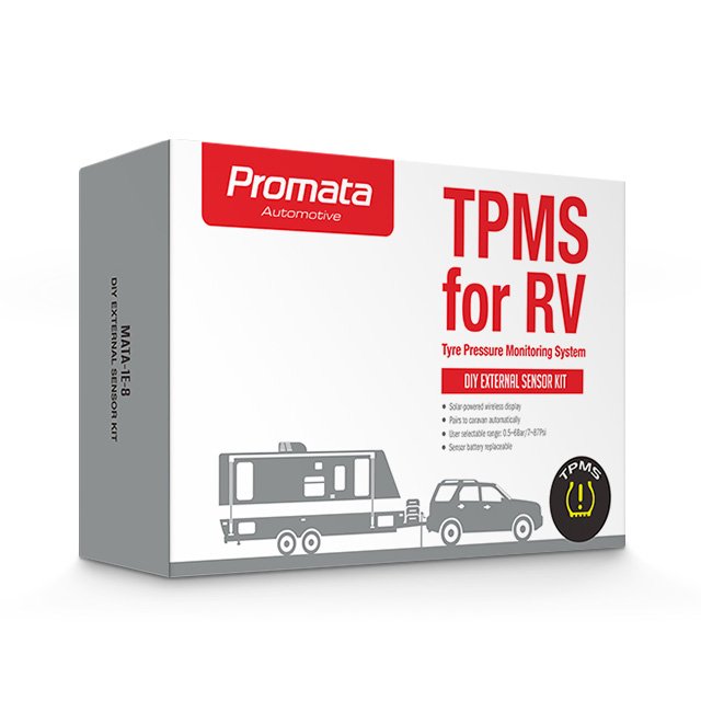 Promata High Quality Car Wireless Tire Pressure Monitoring System Tpms for 4WD Towing Trailer/caravan