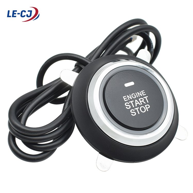 Car One Button Start System Intelligent Induction Hidden Lock RFID Anti Theft Device Car Alarm System (universal)
