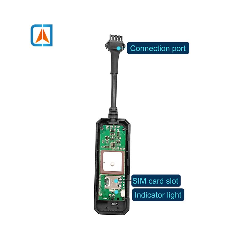 CJ780 Yuntrack 4PIN ACC Ignition Anti-theft Bike Motorcycle Car Use Overspeed Vibration Alert Vehicle Tracking Gps Cut Power
