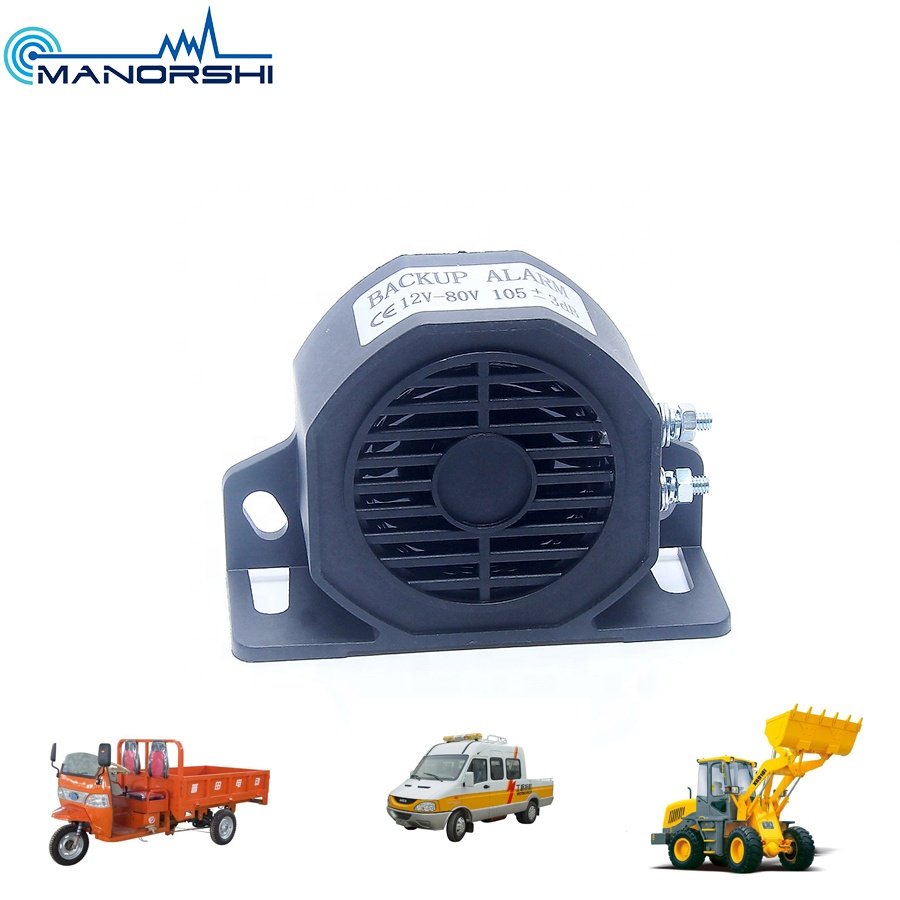 OEM DC 12V 24V 105db reverse buzzer siren alarm reversing speaker for car backup alarm siren