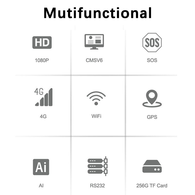 4ch Dual Sd Card 1080p 4g Gps Mdvr Dashcam 4g Lte Android Gps Dash Cam Dual Full hd Camera Vehicle Dvr Car