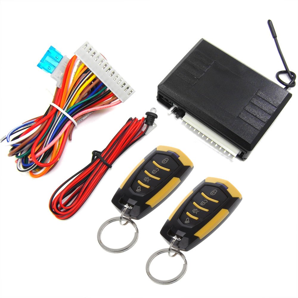 Keyless Entry Car Digital Accessories E-Commerce Supply Anti-Theft Center Console Lock Car Alarm System Security