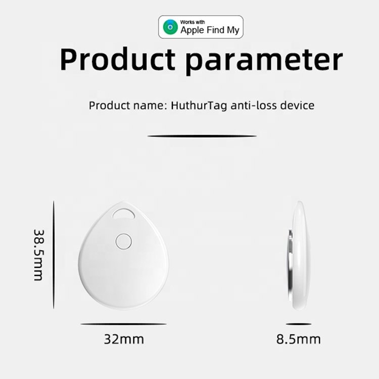 T01 Smart Tag MFI Find My Smart Antil-lost Key Finder Tracking Device Mini GPS Tracker Locator for Car Kids Dog Bike Motorcycle