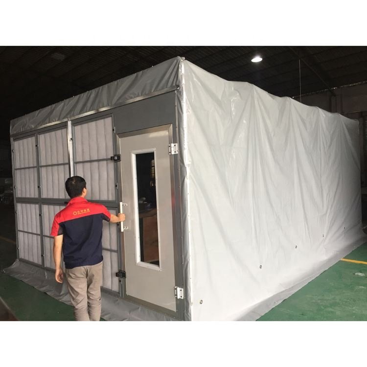 2023 Hot Sale Factory Direct Sale Car Retractable Spray Booth/Portable Spray Booth for Sale