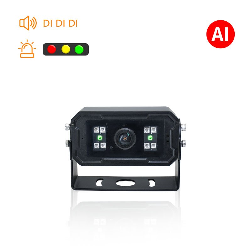 Forklift Reverse AI Anti-Collision Intelligent System Blind Spot Alarm Night Vision Monitoring Reverse Camera Radar System