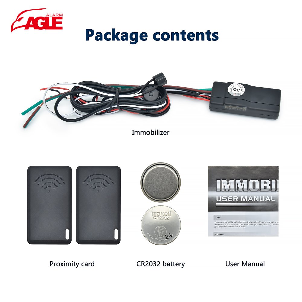 Vehicle Anti-theft Car Alarm System Wireless Fuse Inmobilizer Car