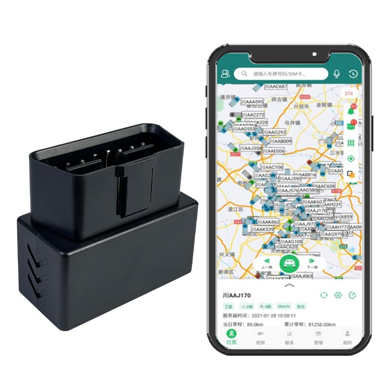 OBD Vehicle Anti-theft Tracking Mobile Phone Computer Side Check Car Management Does Not Require Charging GPS Car Locator