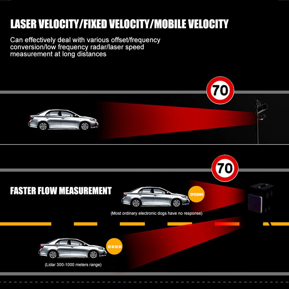 Car Radar Detector 12V English Russian Laser Rador Detection Speed Alarm 2 Modes K X Ka Band Car Anti Radar Detector