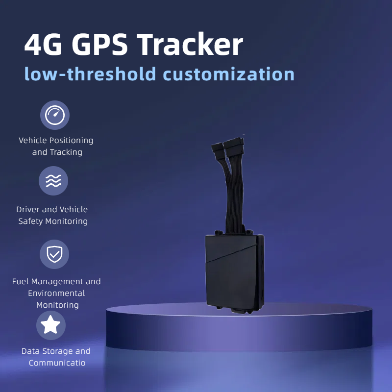 Dual-SIM AGPS GPS Tracker Online GPS Tracking Harsh Braking Acceleration Alarm Motorcycles Vehicles LBS GSM Wi-Fi Positioning