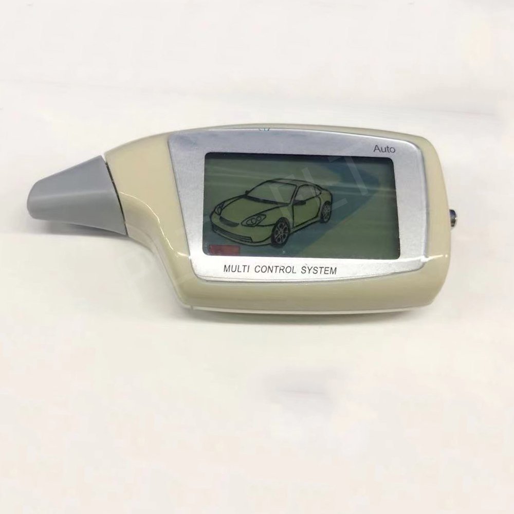 Russian Entirely LCD Remote Control Key Fob Suitable for Two Way Car Alarm System M5 901 902 903