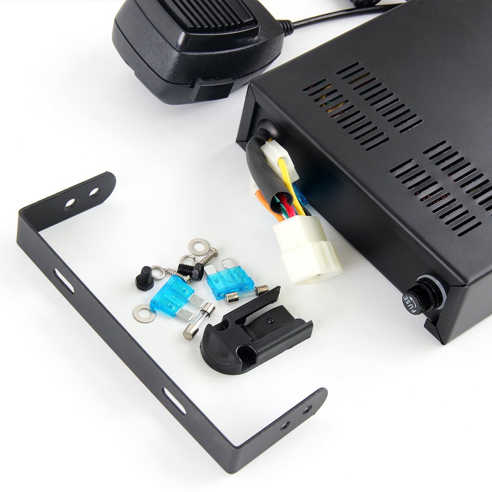 Hot Sell Car Alarm Siren CJB-100E Flat Speaker Truck PA System Warning Emergency Siren Horn