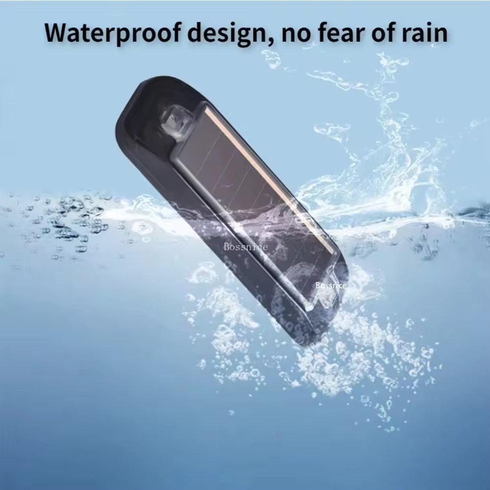 Solar Warning LED Flashing Light Waterproof Solar Security Lights for Night Driving Barricade Safety Road Construction Signs