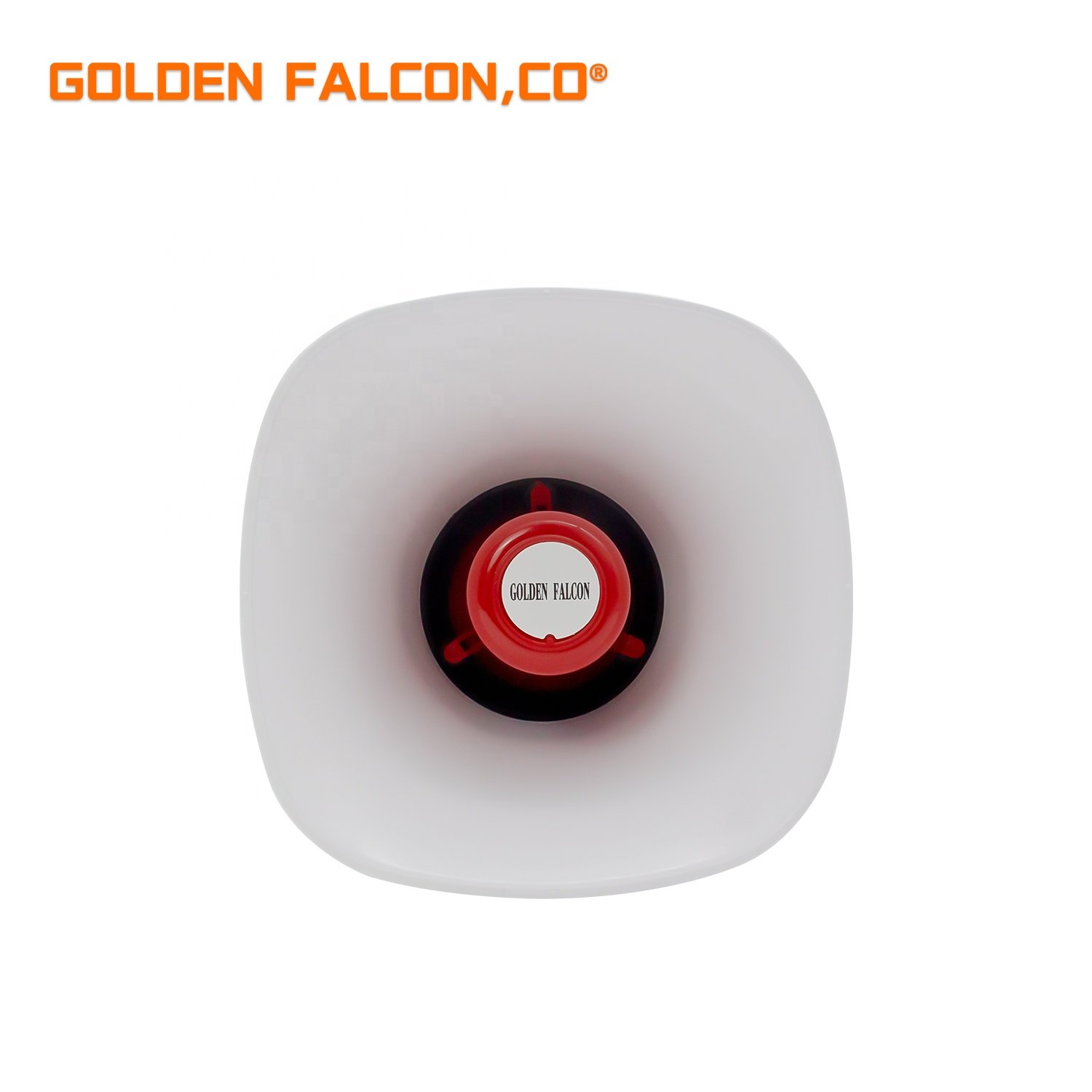 Factory Directly Portable Siren Record Vehicle Loudspeaker Megaphone With Mike 12V Car Megaphone With USB