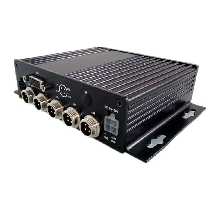 Best-Selling 4-Channel Mobile Digital Video Recorder (DVR) Truck SD Card MDVR for Bus and Car Use