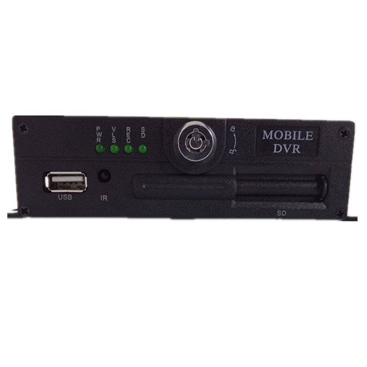 Best-Selling 4-Channel Mobile Digital Video Recorder (DVR) Truck SD Card MDVR for Bus and Car Use