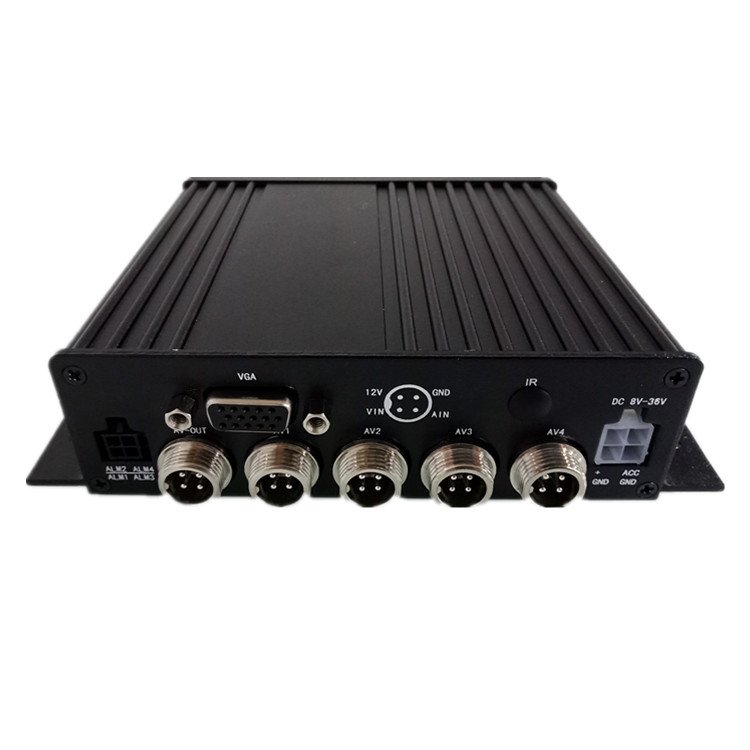Best-Selling 4-Channel Mobile Digital Video Recorder (DVR) Truck SD Card MDVR for Bus and Car Use
