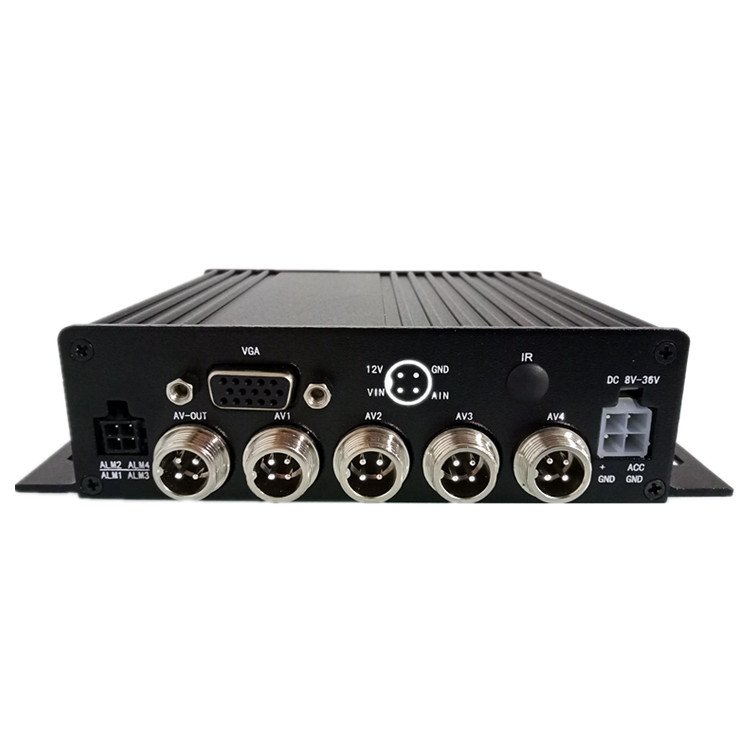 Best-Selling 4-Channel Mobile Digital Video Recorder (DVR) Truck SD Card MDVR for Bus and Car Use