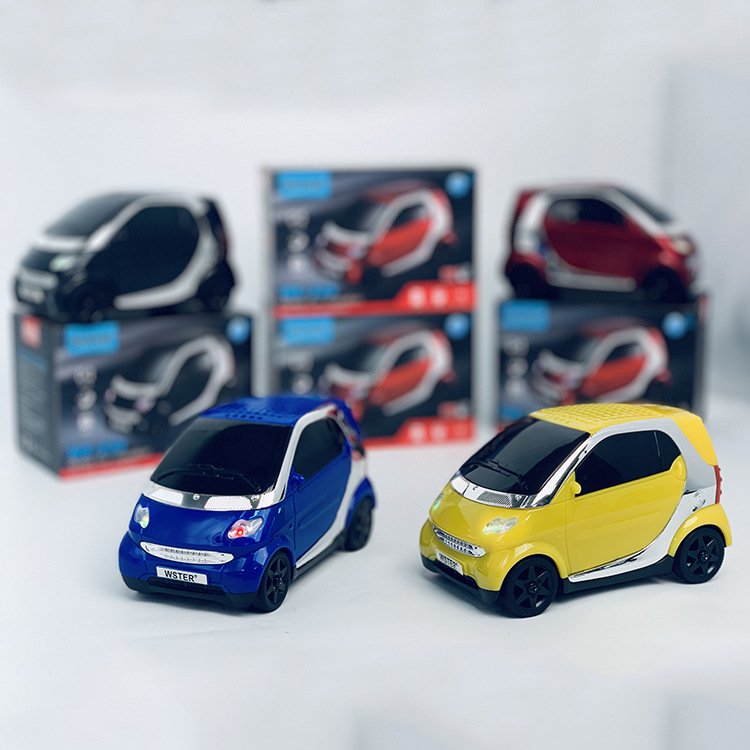 NEW WS-233 MINI Car Smart Design BT Sound Box Wireless Desktop Party Portable Car Karaoke Speaker With Radio
