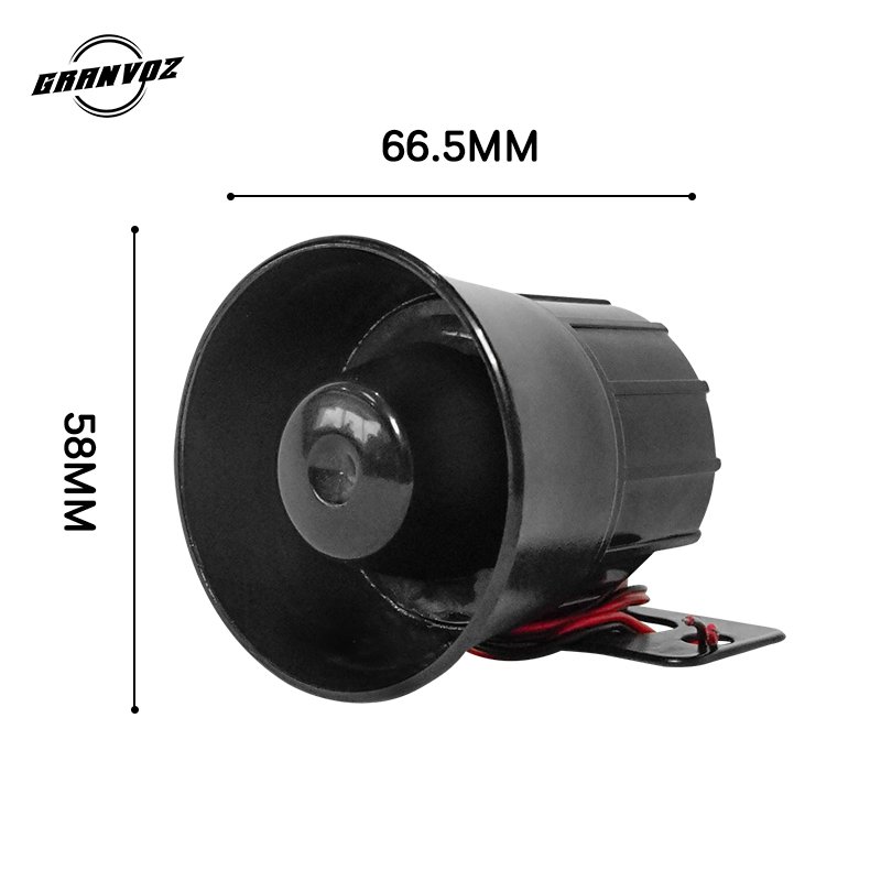 Power Car Security System Ferrite Horn Siren Speaker Car Alarm Electric Siren Speaker