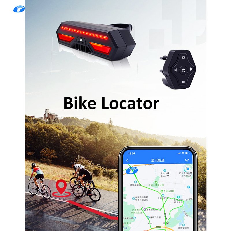 Bicycle Computer GPS tracker Module Wireless 2400mah Rechargeable Battery Powered GPS tracker with Sim Card