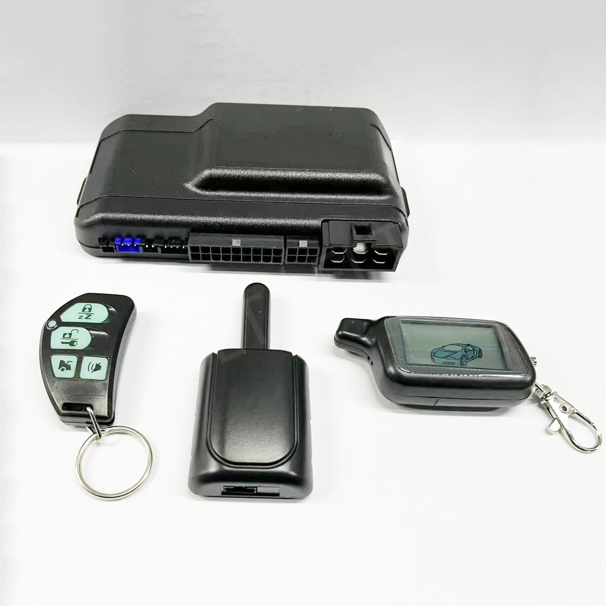 Customized Welcome Russian Version Anti-theft Manufacturer Remote Starter Car Alarm Security System X5 Two Way Car Alarm System