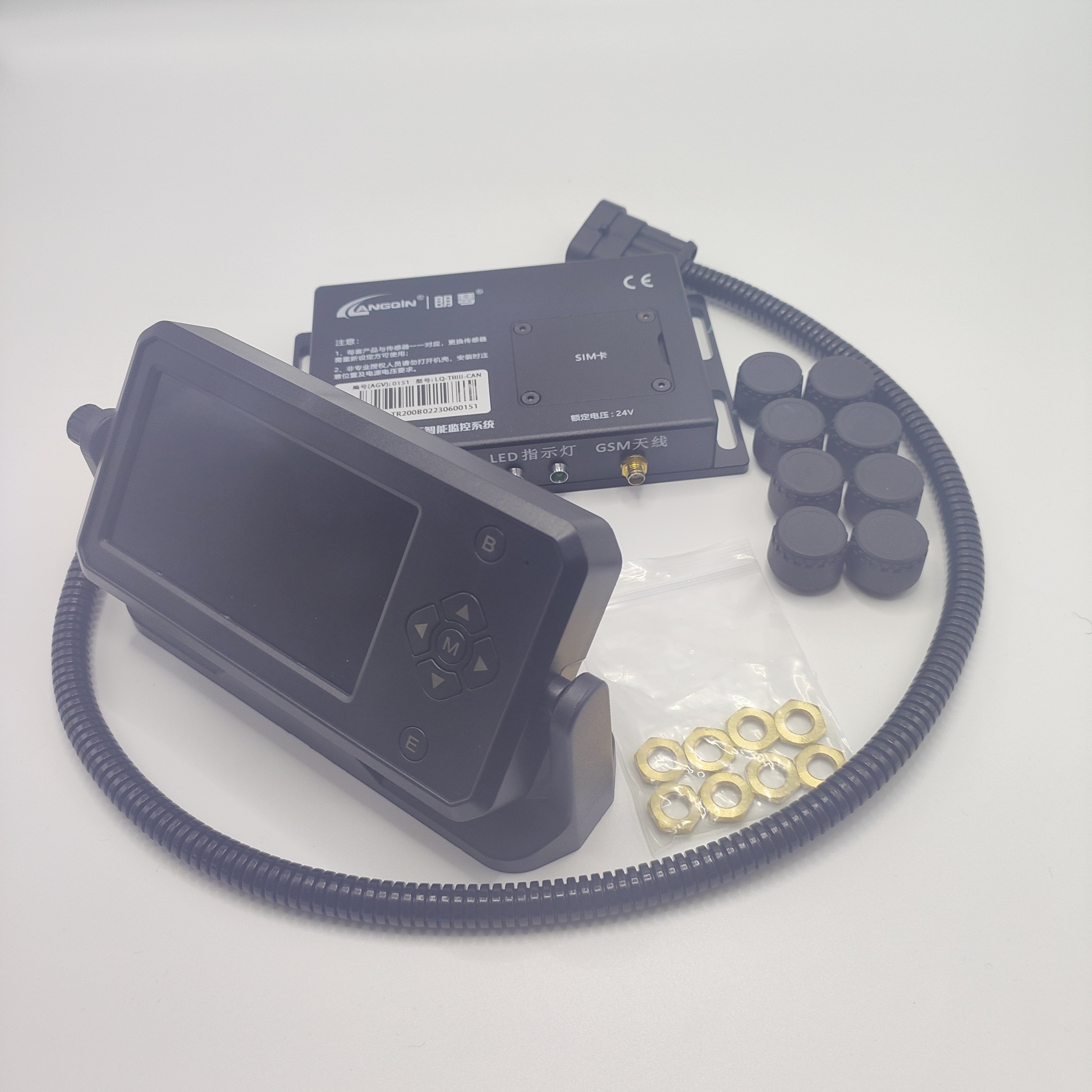 Truck Tyre Pressure Trailer Tpms Sensor Universal High Quality Factory Sale Sensor Tpms for Heavy Duty Truck