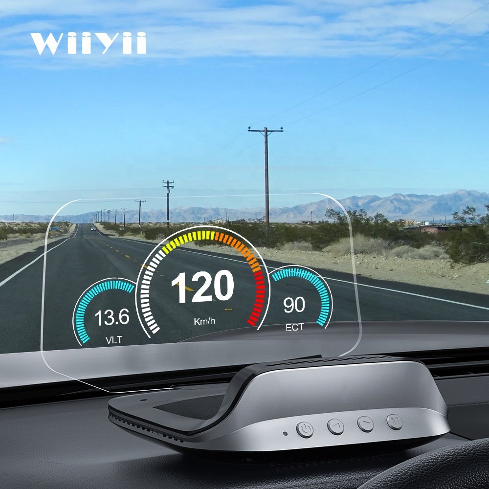 2025 Newest C3 Head up Display Digital Speedometer OBD+GPS Smart Gauge LCD Display Clock Water Temperature Functions Most Cars