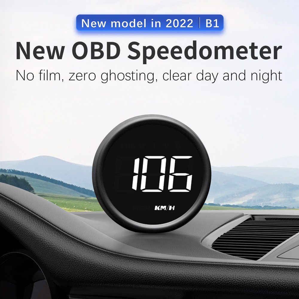 Factory Oem Hud Display B1 with Car Digital Display Speedometer Car Hud Head up Display Obd2 Vehicle Tools